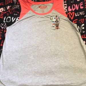 Stranger things tank top